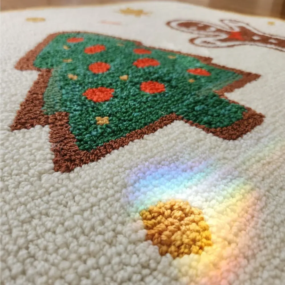 Rifle Paper Co. × Loloi 2′×3′ Gingerbread Cookie Rug Discontinued Collector NWT